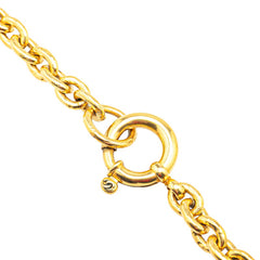 シャネル ヴィンテージ ココマーク チェーン ペンダントネックレス ゴールド メッキ レディース CHANEL 【中古】