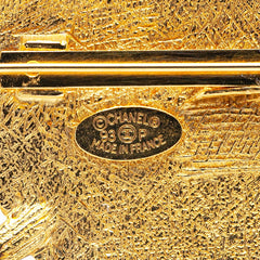 シャネル ヴィンテージ ハートアロー ココマーク ブローチ ゴールド メッキ レディース CHANEL 【中古】