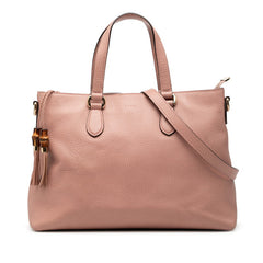 グッチ ハンドバッグ ショルダーバッグ 2WAY 449642 ピンク レザー レディース GUCCI 中古
