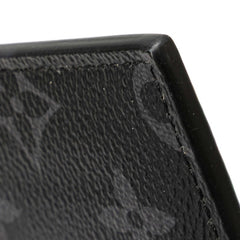 ルイ ヴィトン モノグラム エクリプス コインカード ホルダー コインケース M30271 ブラック PVC レザー メンズ LOUIS VUITTON 【中古】