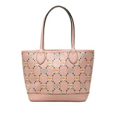 グッチ × Pikarar KAWAII GG アニマルプリント トートバッグ 726762 ピンク レザー レディース GUCCI 中古