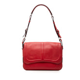 エルメス ハーネス ショルダーバッグ レッド系 スイフト ヴォーエプソン レディース HERMES 【中古】
