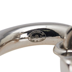 シャネル ココマーク ラインストーン スイングピアス シルバー メタル フェイクパール レディース CHANEL 【中古】