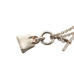 エルメス バーキン アミュレット ネックレス SV925 シルバー レディース HERMES 【中古】