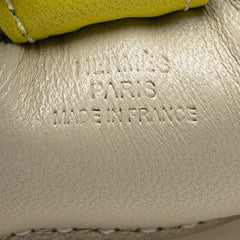 エルメス ロデオPM バッグチャーム ベージュ イエロー アニョーミロ レザー レディース HERMES 【中古】