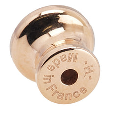 エルメス アイリーン ピアス ゴールド ブラック メッキ レディース HERMES 【中古】