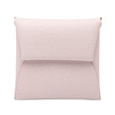 エルメス バスティア コインケース ピンク系 ヴォーエプソン レディース HERMES 【中古】