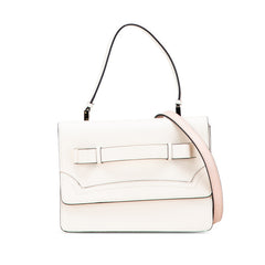 ヴァレンティノ ハンドバッグ ショルダーバッグ 2WAY ホワイト ピンク レザー レディース VALENTINO 中古