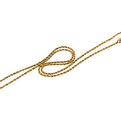 シャネル ココマーク ペンダント ネックレス ゴールド メッキ レディース CHANEL 【中古】
