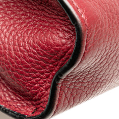 グッチ バンブー チェーン ショルダーバッグ 387611 ワインレッド レザー レディース GUCCI 【中古】