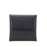 エルメス バスティア コインケース ブラック ヴォーエプソン レディース HERMES 【中古】