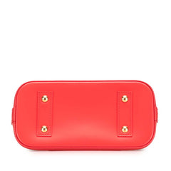 ルイ ヴィトン モノグラム アルマBB ハンドバッグ ショルダーバッグ 2WAY M41659 フラミンゴ レッド ブラウン PVC レザー レディース LOUIS VUITTON 【中古】