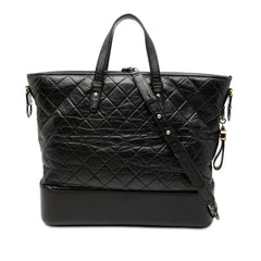 シャネル ガブリエル ドゥ シャネル トートバッグ ショルダーバッグ 2WAY A93824 ブラック レザー レディース CHANEL 【中古】