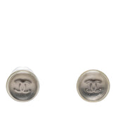 シャネル ココマーク スタッドピアス シルバー クリア メタル レディース CHANEL 【中古】