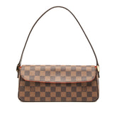 ルイ ヴィトン ダミエ レコレータ ワンショルダーバッグ ハンドバッグ N51299 ブラウン PVC レザー レディース LOUIS VUITTON 【中古】