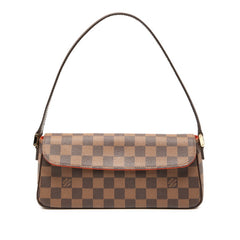 ルイ ヴィトン ダミエ レコレータ ワンショルダーバッグ ハンドバッグ N51299 ブラウン PVC レザー レディース LOUIS VUITTON 【中古】
