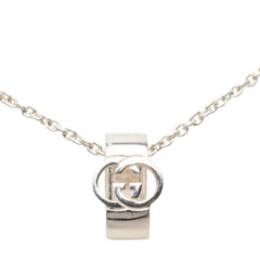 グッチ GGロゴ チェーン ペンダント ネックレス SV925 シルバー レディース GUCCI 【中古】