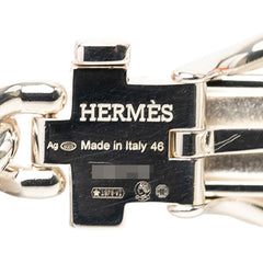 エルメス ブックルセリエ アンフレクシブル ネックレス サイズ46 SV925 シルバー レディース HERMES 【中古】