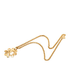 シャネル ヴィンテージ ココマーク チェーン ネックレス ゴールド メッキ メッキ レディース CHANEL 【中古】