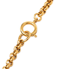シャネル ヴィンテージ ココマーク チェーン ネックレス ゴールド メッキ メッキ レディース CHANEL 【中古】