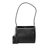 サルヴァトーレフェラガモ ガンチーニ ワンショルダーバッグ BL-217651 ブラック パテントレザー レディース Salvatore Ferragamo 【中古】