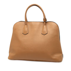 プラダ ハンドバッグ ショルダーバッグ 2WAY ブラウン サフィアーノレザー レディース PRADA 【中古】