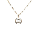 グッチ ドッピアG GGロゴ チェーン ペンダント ネックレス 147749 SV925 シルバー レディース GUCCI 【中古】