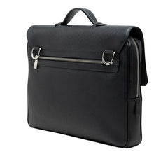 ルイ ヴィトン タイガ ヴァシリPM ビジネスバッグ M32640 ボレアル ダークネイビー レザー メンズ LOUIS VUITTON 【中古】