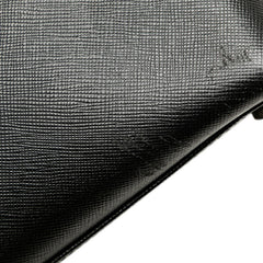 サルヴァトーレフェラガモ ガンチーニ ハンドバッグ ショルダーバッグ 2WAY AF-21 0290 ブラック レザー レディース Salvatore Ferragamo 【中古】