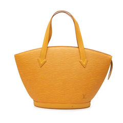 ルイ ヴィトン エピ サンジャックPM トートバッグ ハンドバッグ M52279 タッシリイエロー レザー レディース LOUIS VUITTON 中古