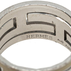 エルメス ムーブアッシュ リング 指輪 #50 SV925 シルバー レディース HERMES 【中古】