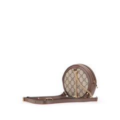 グッチ GGスプリーム オフィディア リュック バックパック 598661 ベージュ ブラウン PVC レザー レディース GUCCI 【中古】