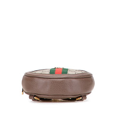 グッチ GGスプリーム オフィディア リュック バックパック 598661 ベージュ ブラウン PVC レザー レディース GUCCI 【中古】