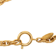 シャネル ココマーク ラウンド ネックレス ゴールド メッキ レディース CHANEL 【中古】