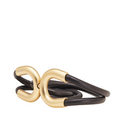 シャネル ベルト ブラック ゴールド レザー メッキ レディース CHANEL 【中古】