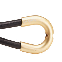 シャネル ベルト ブラック ゴールド レザー メッキ レディース CHANEL 【中古】