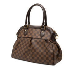 ルイ ヴィトン ダミエ トレヴィPM ハンドバッグ ショルダーバッグ 2WAY N51997 ブラウン PVC レザー レディース LOUIS VUITTON 【中古】