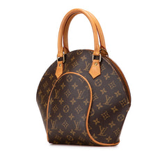 ルイ ヴィトン モノグラム エリプスPM ハンドバッグ M51127 ブラウン PVC レザー レディース LOUIS VUITTON 【中古】