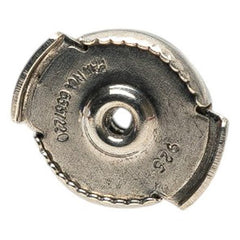 エルメス ループMM LOOP スタッドピアス SV925 シルバー レディース HERMES 【中古】