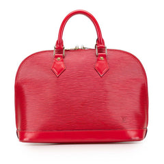 ルイ ヴィトン エピ アルマ ハンドバッグ M52147 カスティリアンレッド レザー レディース LOUIS VUITTON 【中古】