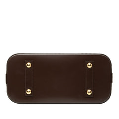 ルイ ヴィトン ダミエ アルマPM ハンドバッグ N53151 ブラウン PVC レザー レディース LOUIS VUITTON 【中古】