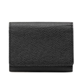 ルイ ヴィトン タイガ アンヴェロップ カルト ドゥ ヴィジット カードケース M30922 ノワール ブラック レザー メンズ LOUIS VUITTON 【中古】