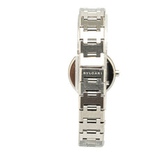 ブルガリ ブルガリブルガリ 腕時計 BB23SS クオーツ ブラック文字盤 ステンレススチール レディース BVLGARI 【中古】