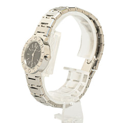 ブルガリ ブルガリブルガリ 腕時計 BB23SS クオーツ ブラック文字盤 ステンレススチール レディース BVLGARI 【中古】