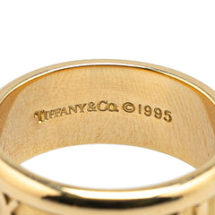ティファニー アトラス リング 指輪 K18YG イエローゴールド レディース TIFFANY&Co. 【中古】