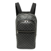 ルイ ヴィトン ダミエ グラフィット ミカエル リュック バックパック N58024 ブラック PVC レザー メンズ LOUIS VUITTON 【中古】