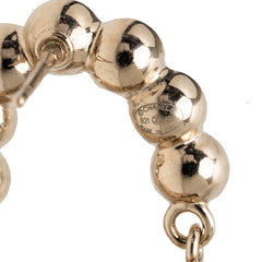 シャネル ヴィンテージ マトラッセ ココマーク バッグ モチーフ ピアス ゴールド メッキ フェイクパール レディース CHANEL 【中古】