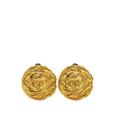 シャネル ヴィンテージ ココマーク イヤリング ゴールド メッキ レディース CHANEL 【中古】