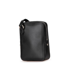 ルイ ヴィトン ダヌーブ メッセンジャー 斜め掛け ショルダーバッグ M53975 ブラック レザー レディース LOUIS VUITTON 【中古】