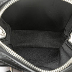 ルイ ヴィトン ダヌーブ メッセンジャー 斜め掛け ショルダーバッグ M53975 ブラック レザー レディース LOUIS VUITTON 中古